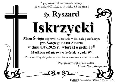 Iskrzycki Ryszard