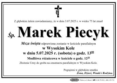 Piecyk Marek