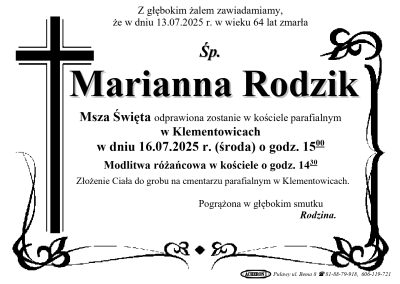 Rodzik Marianna