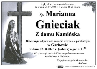 Gnieciak Marianna
