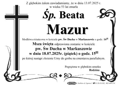 Mazur Beata