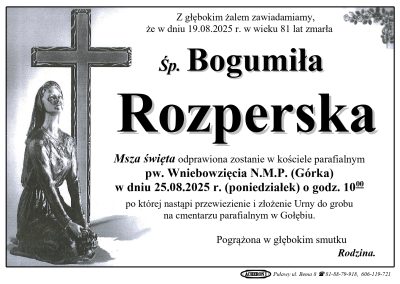 Rozperska Bogumiła