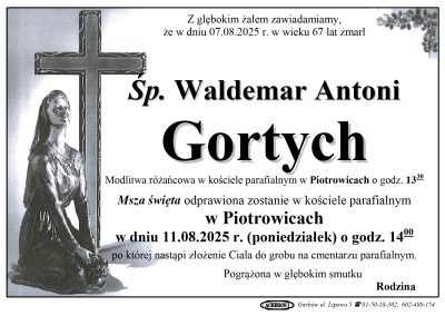 Gortych Waldemar Antoni