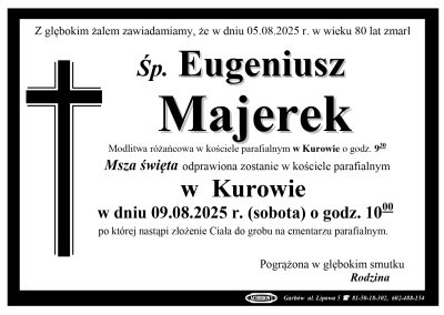 Majerek Eugeniusz