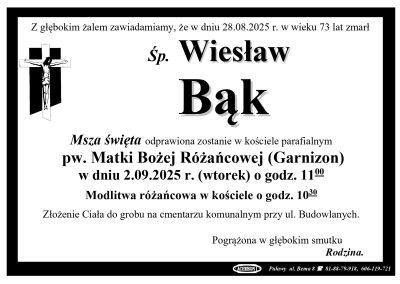 Bąk Wiesław