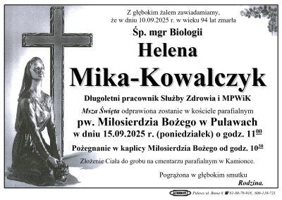 Mika-Kowalczyk Helena