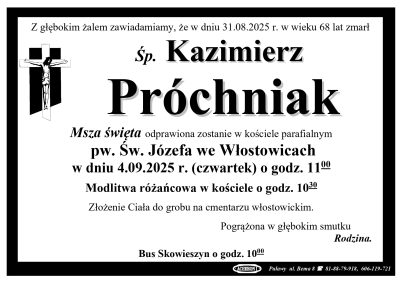 Próchniak Kazimierz