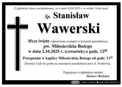 Wawerski Stanisław