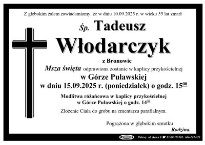 Włodarczyk Tadeusz