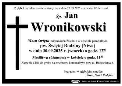 Wronikowski Jan