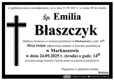 Błaszczyk Emilia