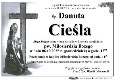 Cieśla Danuta