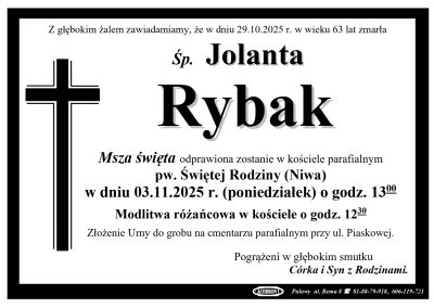Rybak Jolanta