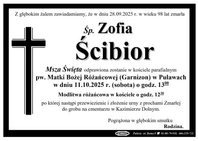 Ścibior Zofia