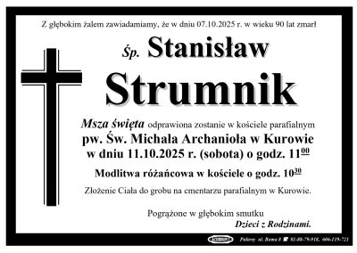 Strumnik Stanisław
