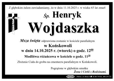 Wojdaszka Henryk