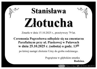 Złotucha Stanisława