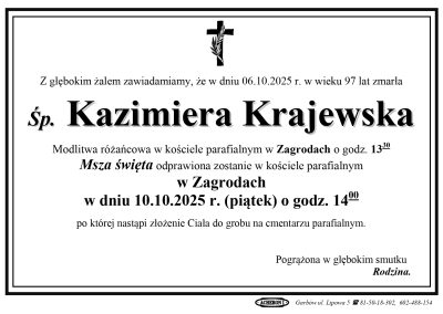 Krajewska Kazimiera