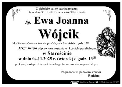 Wójcik Ewa Joanna