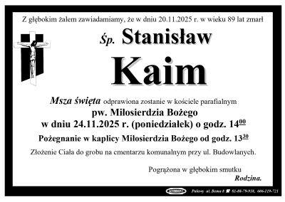 Kaim Stanisław
