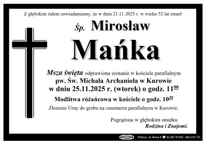 Mańka Mirosław