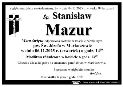 Mazur Stanisław