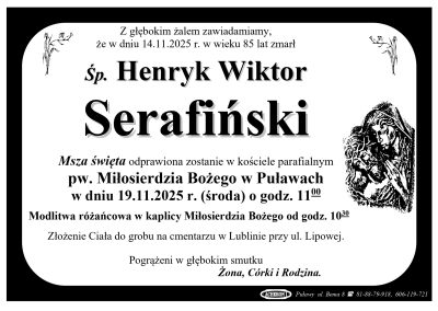 Serafiński Henryk Wiktor