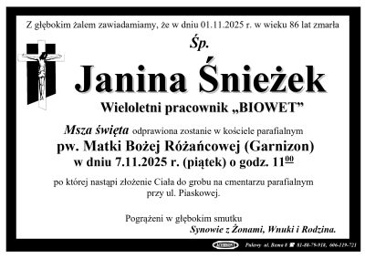 Śnieżek Janina