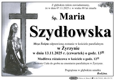 Szydłowska Maria