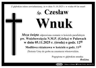 Wnuk Czesław