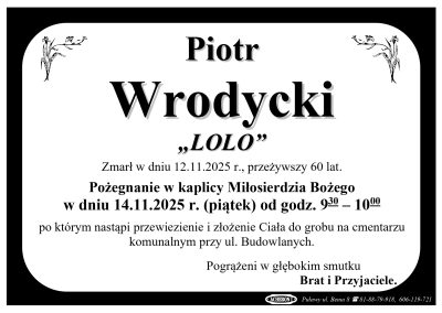 Wrodycki Piotr