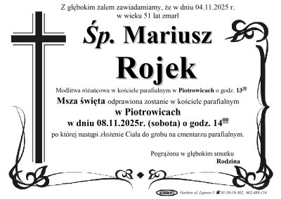 Rojek Mariusz
