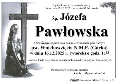Pawłowska Józefa