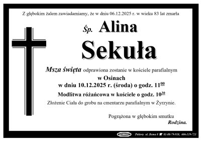 Sekuła Alina