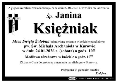 Księżniak Janina