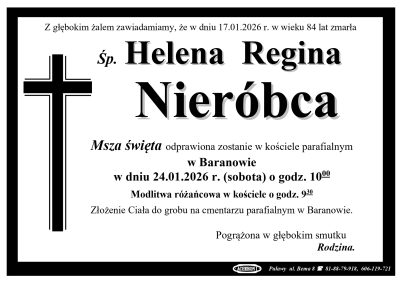 Nieróbca Helena Regina