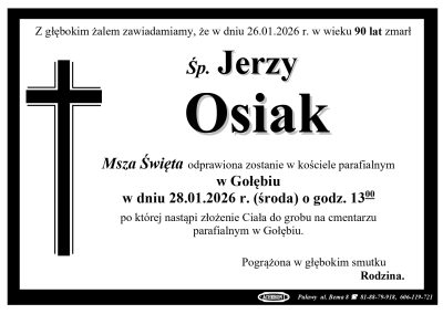 Osiak Jerzy