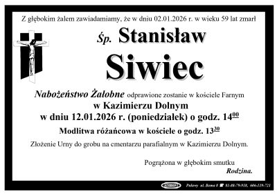 Siwiec Stanisław