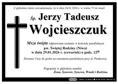 Wojcieszczuk Jerzy Tadeusz