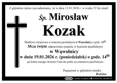Kozak Mirosław