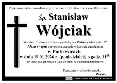 Wójciak Stanisław