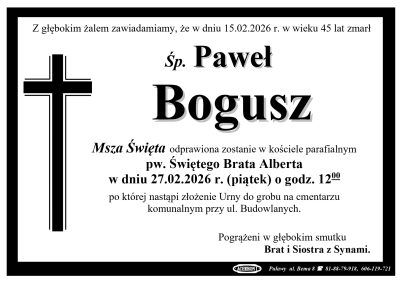 Bogusz Paweł