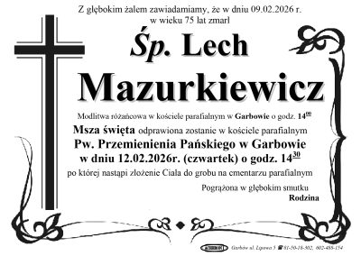 Mazurkiewicz Lech