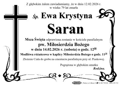Saran Ewa Krystyna