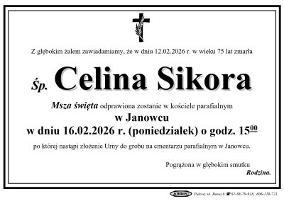 Sikora Celina