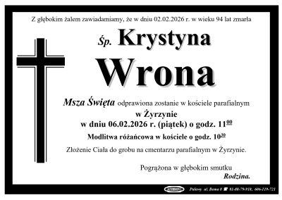 Wrona Krystyna