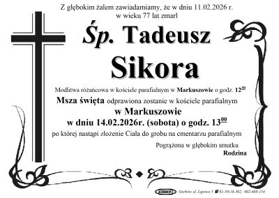 Sikora Tadeusz