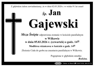 Gajewski Jan