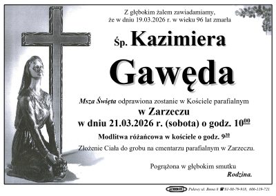 Gawęda Kazimiera