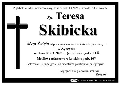 Skibicka Teresa